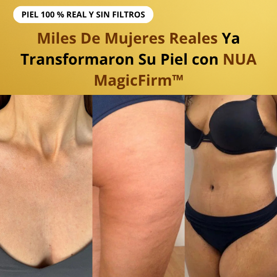 NUA MagicFirm™ Silk Body Oil | Reafirma Tu Piel Un 97% en 7 días