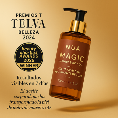 NUA MagicFirm™ Silk Body Oil | Reafirma Tu Piel Un 97% en 7 días